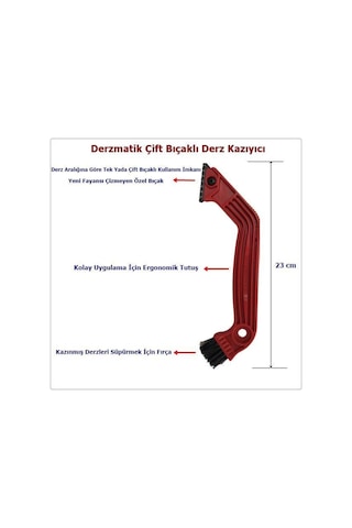 Hazır Derz Dolgu Beyaz + Derz Kazıyıcı Set