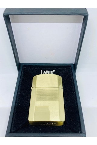 Lotus Benzinli Altın Sarısı Çakmak 309121