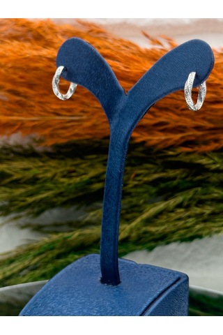 925 Ayar Gümüş Altın Modeli Özel Tasarım Trend Kadın Küpe Gümüş