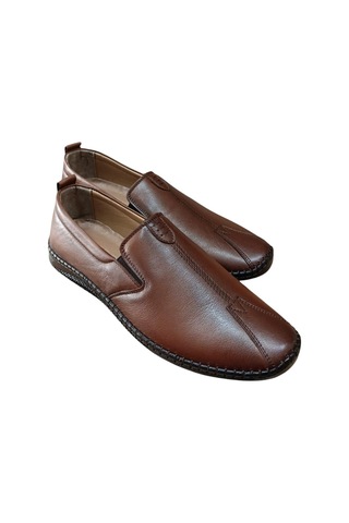 Castle Black 71101 Erkek Hakiki Deri Comfort Ayakkabı Taba Siyah