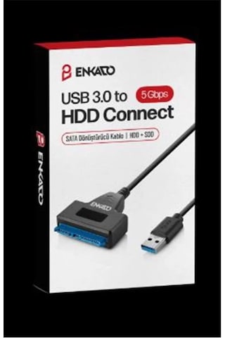 Enkado Ekd-uh80 Usb 3,0 To 5gbps Hdd Connect Adaptör