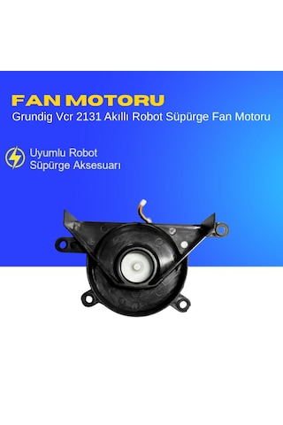 Grundig Vcr 2131 Akıllı Robot Süpürge Fan Motoru Aksesuarları Yedek Parça