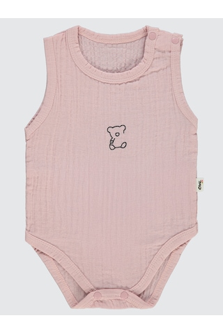 Civil Baby Bebek Çıtçıtlı Badi 1-18 Ay Pembe