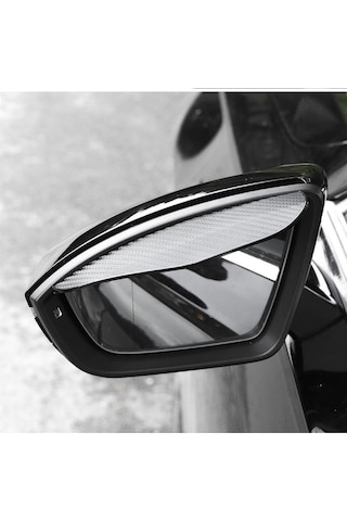 jmsstore Universal Araç Dikiz Aynası Yağmur Kaş Dikiz Yağmur Geçirmez Bıçaklar Etiket