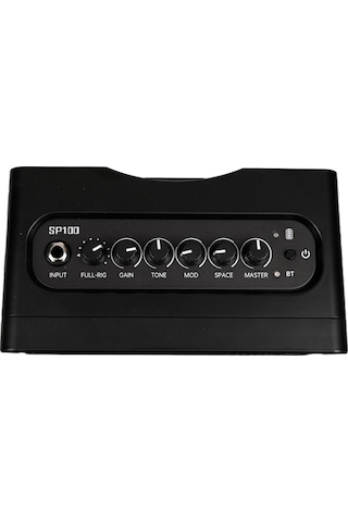 M-vave Sp100 Taşınabilir Bluetooth Lu 10w Elektro Gitar Amfisi Siyah
