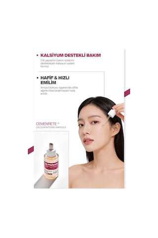 Rebornic Teknolojili Kalsiyum Kırışıklık Karşıtı & Sıkılaştırıcı Yüz & Göz Çevresi Ampülü 30ml