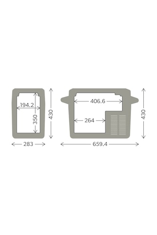 Dometic Cff 20 21l 12/24/230v Kompresörlü Taşınabilir Buzdolabı