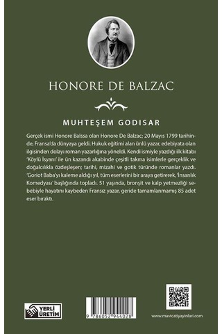 Muhteşem Godisar - Honore De Balzac - Maviçatı (dünya Klasikleri)