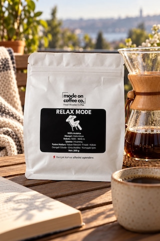 Relax Mode Kolombiya Filtre Ve Espresso Kahve 200 Gr %100 Arabica Yıkanmış - Espresso Makinesi İçin Öğütülmüş