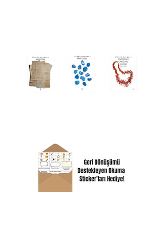 Kağıtlar + Metinler + Daktiloya Çekilmiş Şiirler + Okuma Sticker'ları
