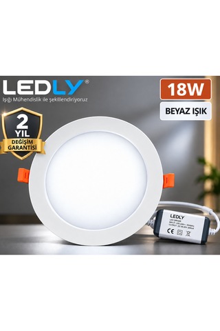 18 W Spot Aydınlatma Sıva Altı Beyaz