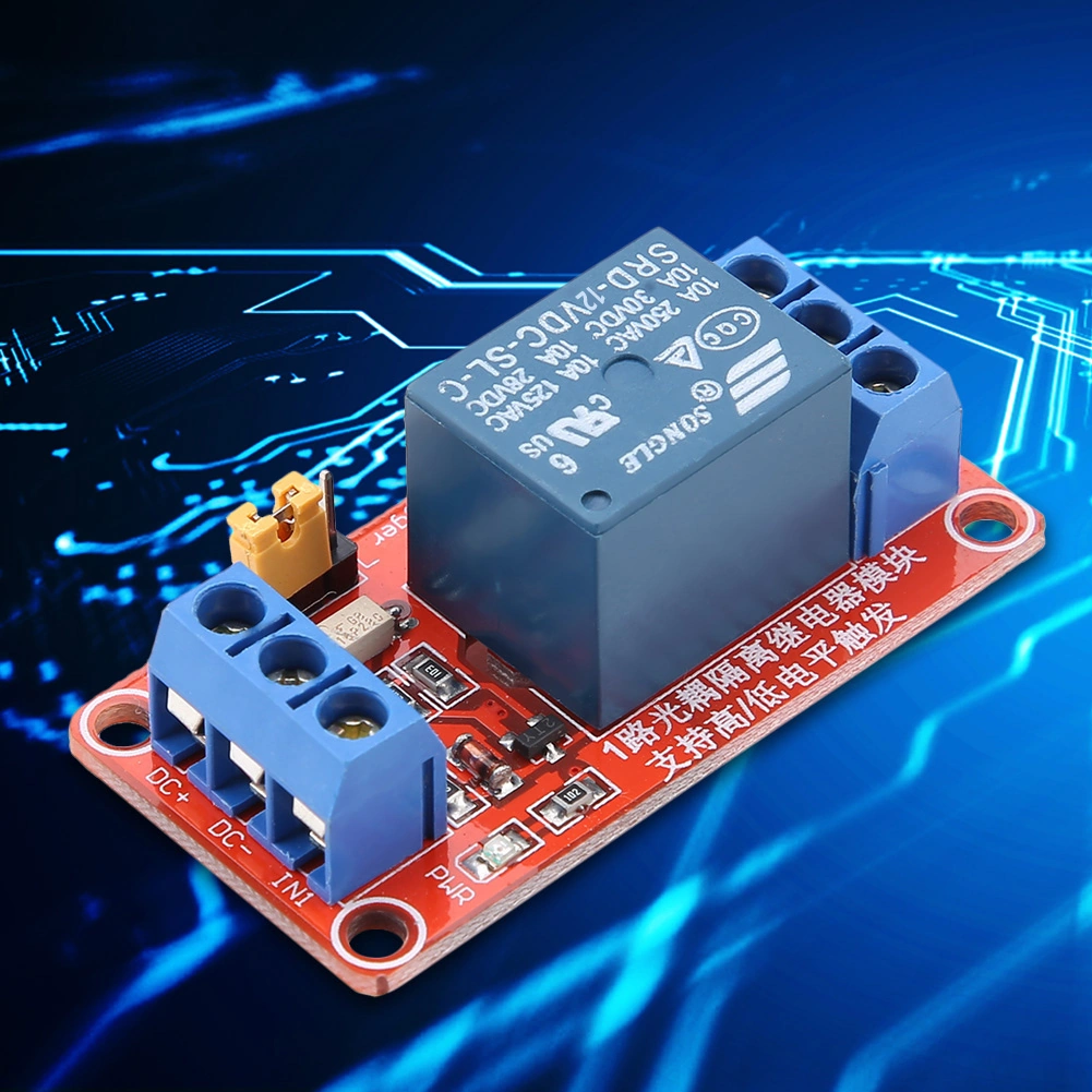 Tenfowee 1 Yollu Röle Modülü - Yüksek/düşük Seviye Tetiklemeli - 12v - Fotokoppler İzolasyonlu - Kararlı Performans