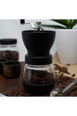 EPİNOX KALİTELİ CAM KAHVE DEĞİRMENİ (KD-01)