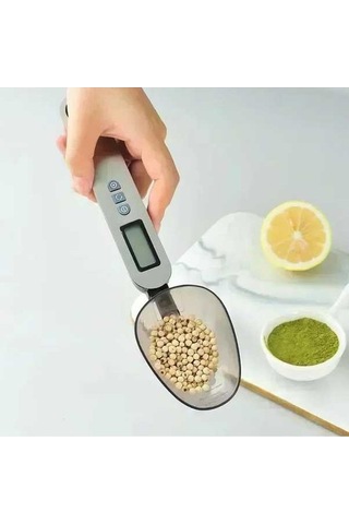 Wondernest Siyah Mutfak Ölçek Aracı - Hassas Ağırlık Ölçüm Lichen Aleti Siyah