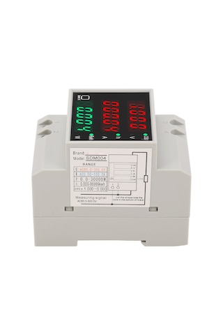 Moveevo Sdm004 Din Raylı Akıllı Enerji Metre: Ac 80-300v 100a, Voltaj/akım/güç/kwh Ölçümü, 1% Doğruluk, Veri Saklama Ve lama Özelliği