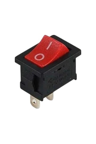 Ayt Powermaster Ic-125b-1 Mini Kırmızı Işıksız On-off Aç Kapa Anahtar Düğme Buton