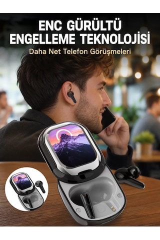 Hepsi Dokunmatik Kontrollü Bluetooth Kulaklık Pods Fine Uyumlu Najmaddin
