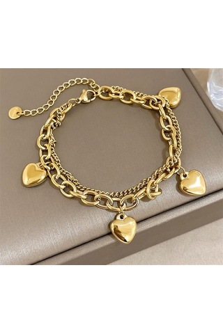 Sones Çelik Bileklik Sns400800 Gold