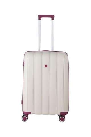 Mçs Polipropilen Valiz V305 65 Cm S18y10003365 11148 Kemik/mürdüm