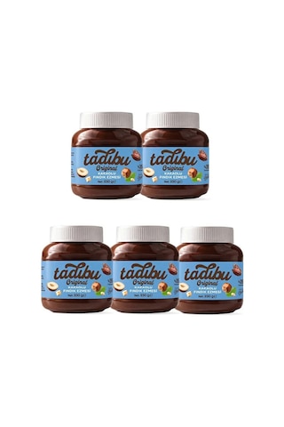 Abdurrahman Tatlıcı Tadıbu Kakaolu Fındık Ezmesi 5 x 330 G