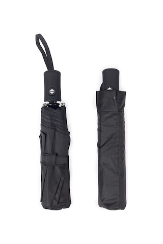 Siyah Tam Otomatik Rüzgarda Kırılmayan Erkek Şemsiye M21mar110mr001 Siyah