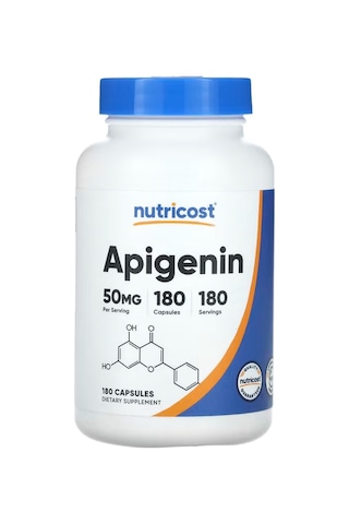 Nutricost, Apigenin, 50 Mg, 180 Capsules.abd Menşei.4143