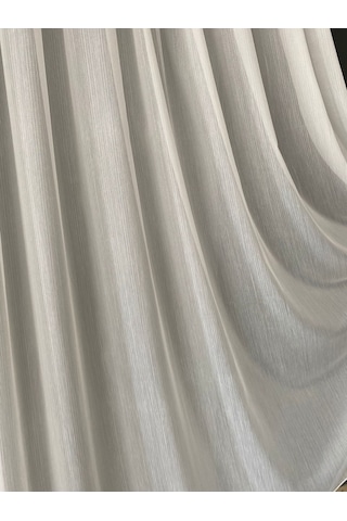 Simli Bambu Tül Perde Sık Pile