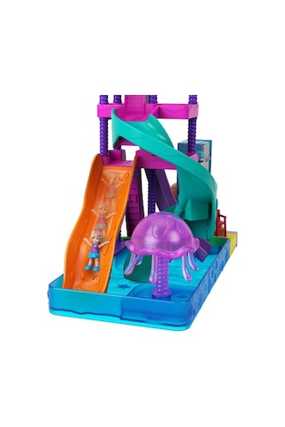 Polly Pocket Pollyville Kaydıraklı Su Parkı Gng65