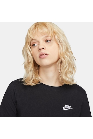 Nike Sportswear Club Kadın T-Shirt Kahverengi
