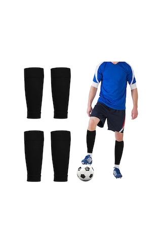 Vkemall Futbol, Beysbol, Basketbol, Ragbi İçin Siyah Profesyonel Kalça Sıkıştırıcı Bileklik 2 Çift - 4 Adet Bileklik Siyah