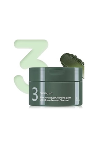 Numbuzin No.3 Yeşil Çay ve Kömür İçerikli Makyaj Temizleme Balsamı 85 G