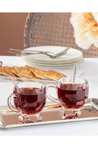 Madame Coco Priour Çay Fincanı 4'lü