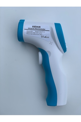 Xidian F002 Temassız Kızılötesi Termometre Dijital Ateş Ölçer Mavi