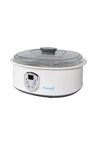 Weewell Wym400 Dijital Zaman Ayarlı Led Ekran Bebek Yoğurt Yapma Makinesi Wee-wym400 WEE-WYM400