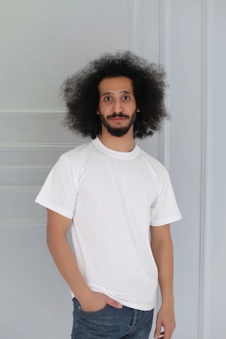 Erkek Slim Fit Sıfır Yaka Fanila T-shirt Çok Renkli