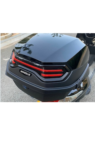 Wheelıe Xt08-b 32 Litre Motosiklet Arka Çanta Siyah