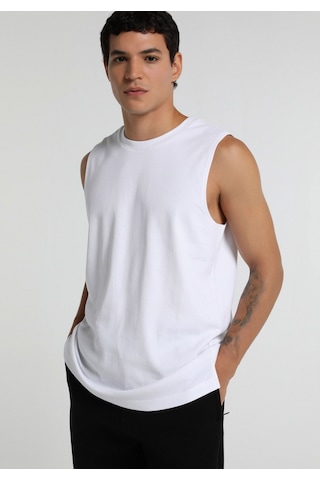 Colin's Colins Regular Fit Erkek Beyaz Atlet Cl1082540 Q1.v2 Wht