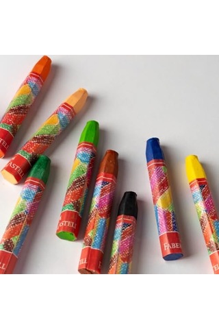 Faber-castell Pastel Boya, 18 Renk, Yumuşak Ve Canlı Renkler, Rahat Kullanım, Etkili Uygulama, Sanatsal Ve Eğitsel Aktiviteler İçin 103 Ivory