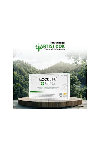 Moodlife Asty İçin Probiyotik Destek 30 Kapsül
