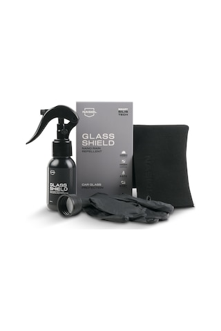 Nasiol-SET 2-Glasshield Nano Yağmur Kaydırıcı ve New Car Smell Araç Kokusu 2'li Set