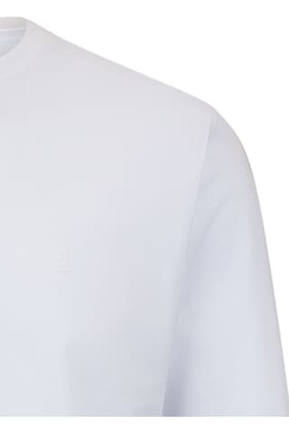 Hatemoğlu Beyaz Regular Fit Bisiklet Yaka Pamuklu Sweatshirt 35123024a005 001 1969290 Beyaz