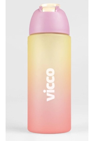 Vicco Su Matarası Kilitli Kapak Tritan Quick Matara Suluk 500 Ml Pembe