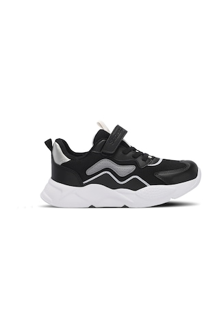 Slazenger PESO I Çocuk Cırt Cırtlı Siyah Sneaker