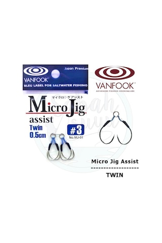 Vanfook Çiftli Micro Jig Assist Iğne Mj-01 3