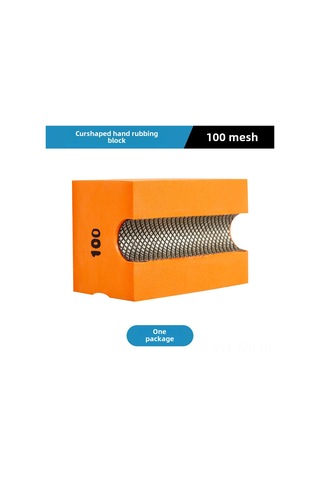 Yuntech01 Keramik, Granit, Mermer Taşların Köşe Yuvarlama, Parlatma Ve Yumuşatma İçin Ergonomik Çukurlu Elden Taşlama Aleti 100