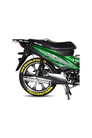 Diablo Supercorsa Lastik Yazısı Scooter Sticker 8 Adet
