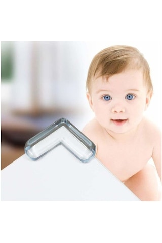 Agubugu Baby Şeffaf Kenar Koruyucu 2 Mt. + Köşe Koruyucu 4 Ad. Çok Renkli