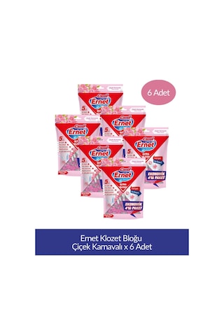 Ernet Klozet Bloğu Çiçek Karnavalı 4lü Paket X 6 Adet