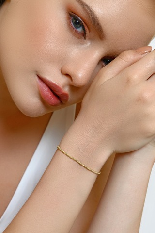 Altınkesesi Altın Dorika Toplu Bileklik Full Toplu - Sarı Sarı Altın