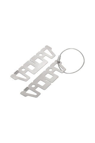 Youmex Kamp İçin Hafif Ve Dayanıklı Titanyum Çapraz Ayağı - Çoklu Yakıt Uyumlu Gümüş